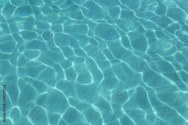 Obraz Shining turquoise water ripple background