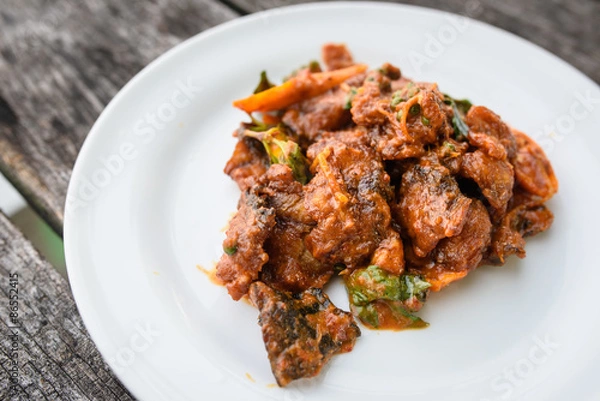 Obraz Spicy fried catfish