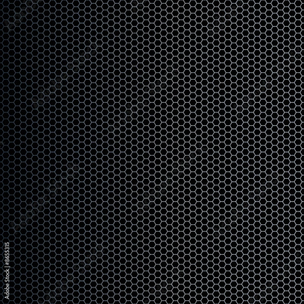 Fototapeta Hexagon texture background