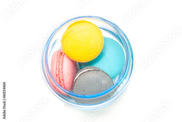 Obraz Macaroons in a jar