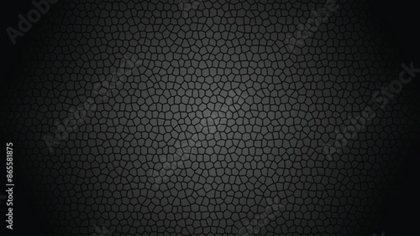 Obraz crack shape black background vector art in 4k vector 