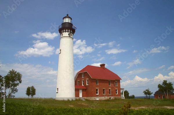 Fototapeta Sable Point Lighthouse