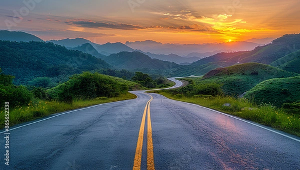 Fototapeta The Path to Success A guide or roadmap outlining the steps and strategies necessary to achieve business success
