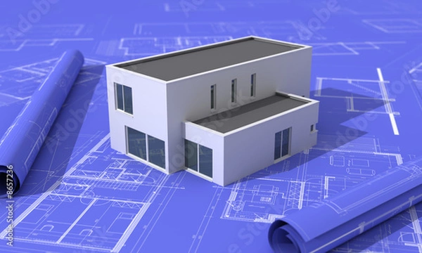 Obraz architectural model