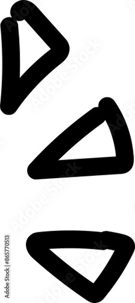 Fototapeta Abstract Hand Drawn Doodles