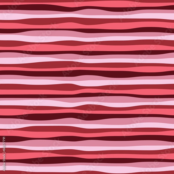Obraz Seamless abstract pink  wave background