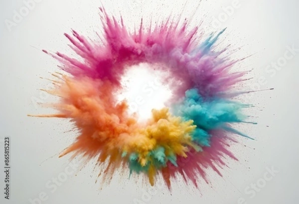 Obraz An image where pastel colors are exploding.