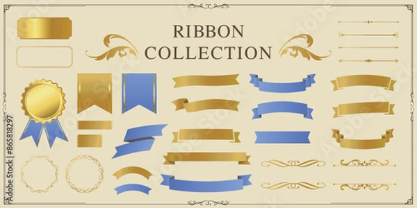 Fototapeta リボンのデザイン素材