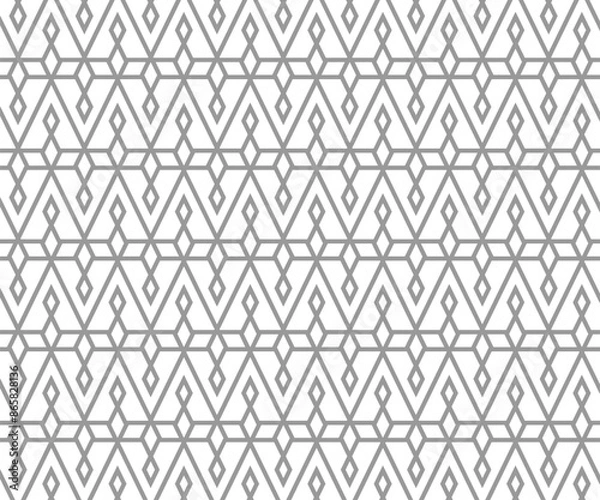 Obraz Abstract geometric pattern. Seamless geometric pattern. Geometric circle pattern