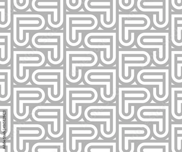 Obraz Abstract geometric pattern. Seamless geometric pattern. Geometric circle pattern