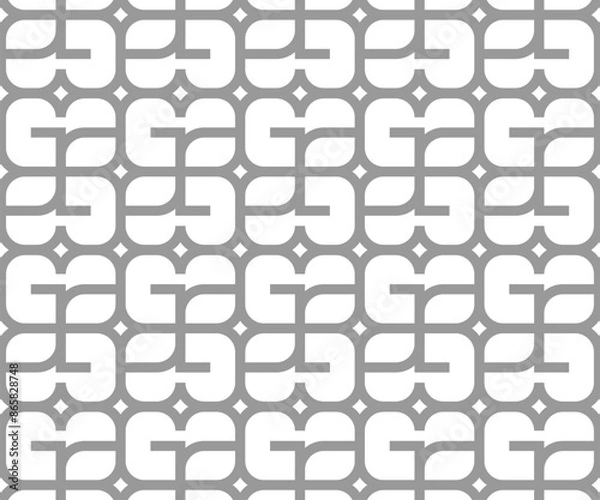 Obraz Abstract geometric pattern. Seamless geometric pattern. Geometric circle pattern