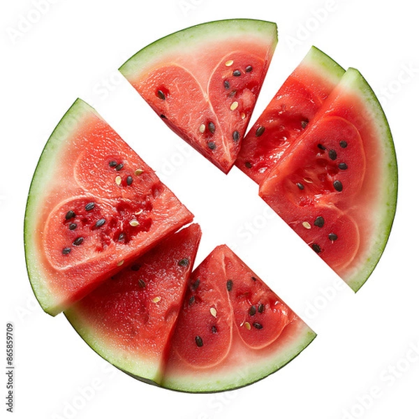 Obraz Watermelon, cut out