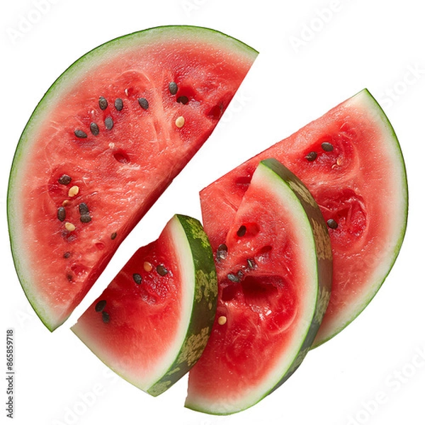 Fototapeta Watermelon, cut out