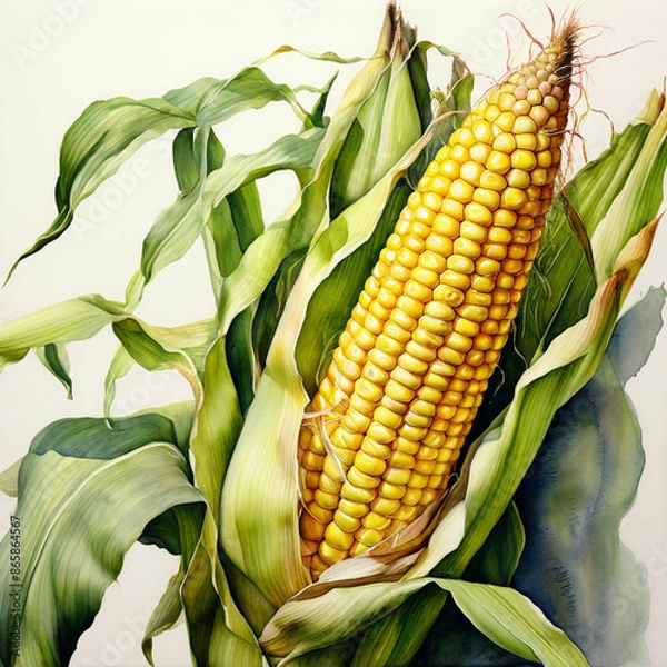 Fototapeta corn on the cob