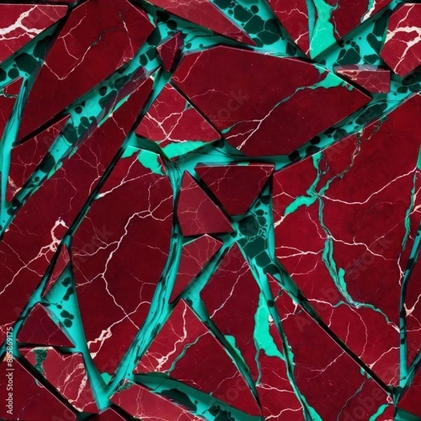 Fototapeta Marble Seamless Pattern