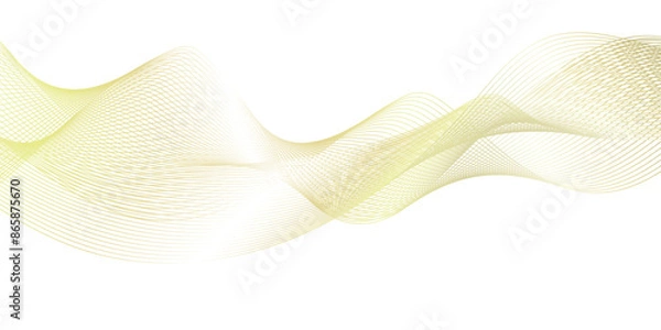 Fototapeta Abstract modern blend line futuristic energy sound waves technology concept background. Abstract background wave line in vector business texture. Pattern line blend curve flow futuristic background.