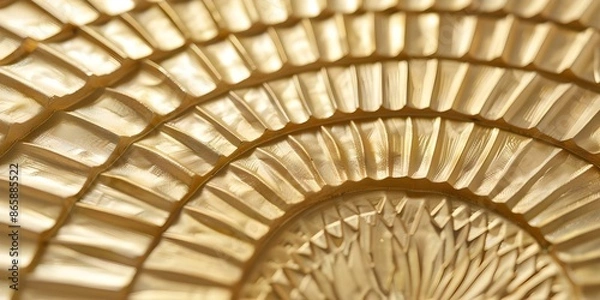 Fototapeta Art deco design elements for luxury products with golden linear backgrounds. Concept Art Deco Design, Luxury Products, Golden Backgrounds