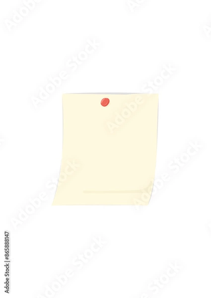 Fototapeta Notizzettel 