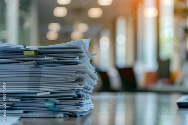 Fototapeta Tax-exempt status application and financial record keeping documents: ensuring regulatory compliance with key guidelines