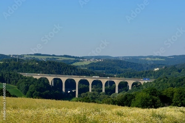 Obraz Wiedbachtalbrücke