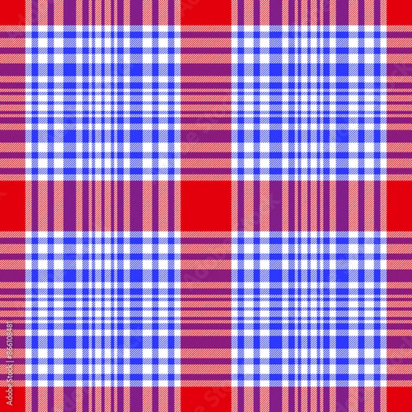 Fototapeta Plaid pattern,Tartan pattern,Check pattern Scottish style of colored lines most perfect design seamless pattern texture for fabric design,EPS 10