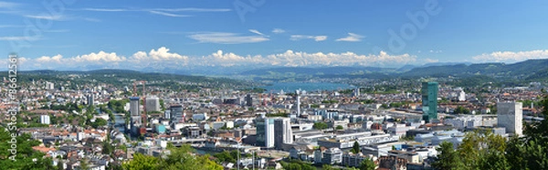 Obraz Panorama of Zurich, Switzerland