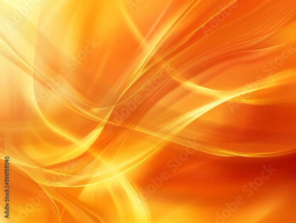 Fototapeta Abstract Orange Background, Generative AI Illustration
