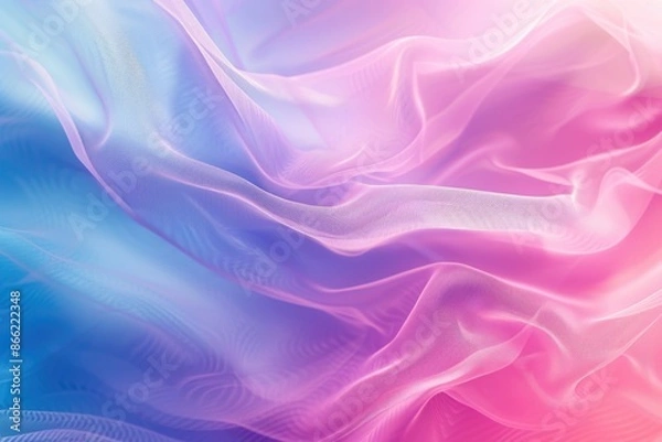 Fototapeta Abstract blurred gradient mesh background in blue, pink, violet colors background, smooth gradient texture color.