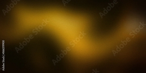 Obraz A warm yellow gradient background that smoothly transitions into darker shades, evoking a sense of warmth and comfort. Ideal for creative and artistic projects