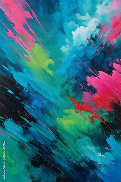 Obraz abstract watercolor background