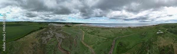 Obraz Alnmouth From Above