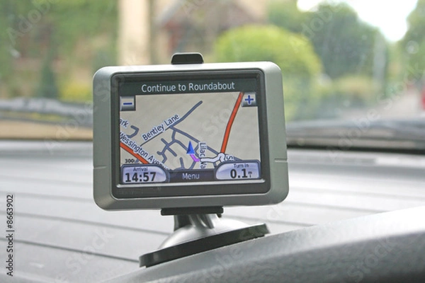 Fototapeta Sat nav
