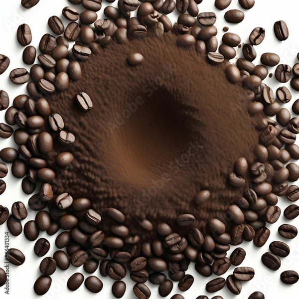 Obraz coffee beans background