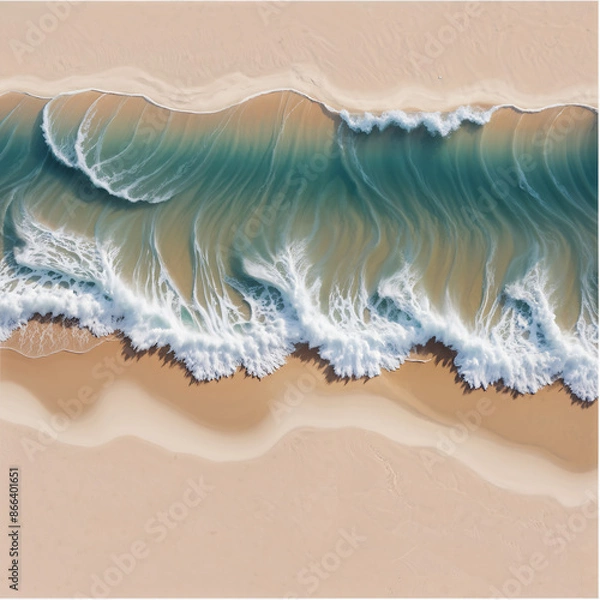 Obraz wave on the beach