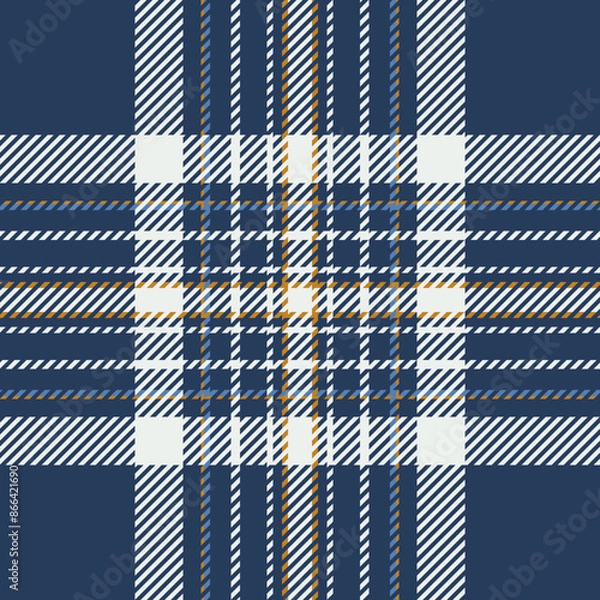 Fototapeta Plaid check pattern. Seamless fabric texture. Tartan textile print.
