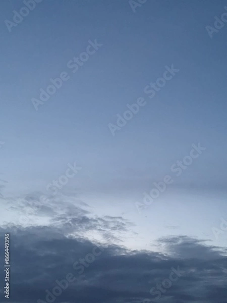 Obraz clouds over the sea
