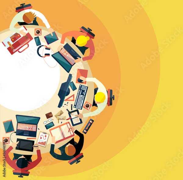 Obraz Different professions. Business