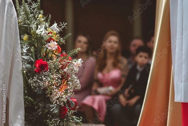 Obraz Wedding decoration, blessing, divine