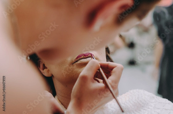 Fototapeta Wedding Makeup