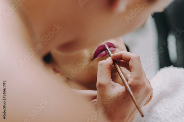 Fototapeta Wedding Makeup