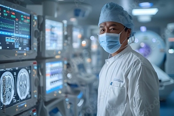 Obraz Advanced medical diagnostics.