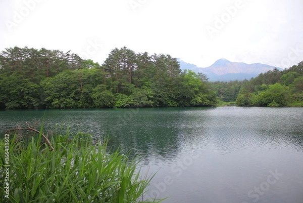 Fototapeta 五色沼