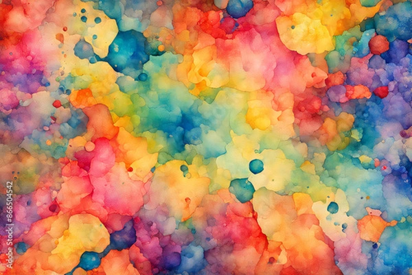 Obraz abstract watercolor splatter background