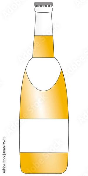 Fototapeta Flasche, Saft, Smoothie