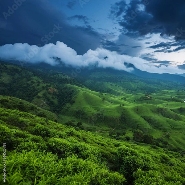 Obraz Cloudy Indian Lowlands 