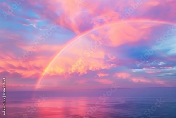 Fototapeta Rainbow in the sky