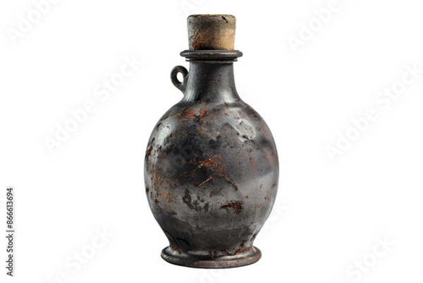Fototapeta Potion bottle isolated on transparent background