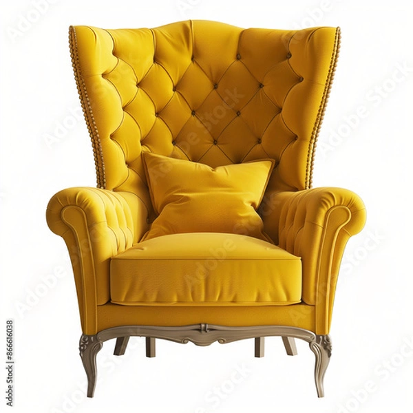 Obraz armchair isolated on white background