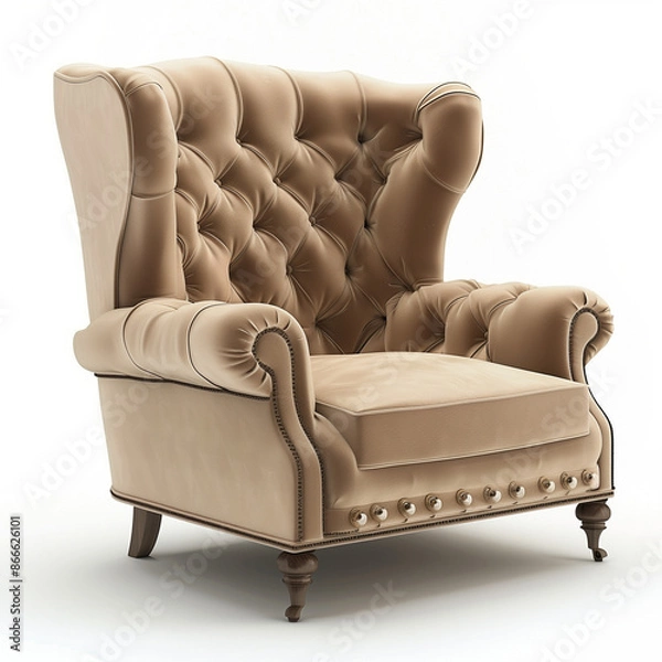 Obraz armchair isolated on white
