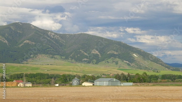 Obraz Farming the Big Sky State